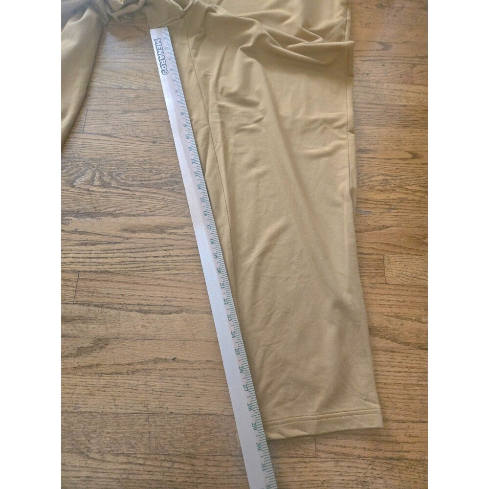 J.Jill Pure Jill Women 3X Mustard Affinity French Terry Slim Leg Pants NWOT - Picture 7 of 7